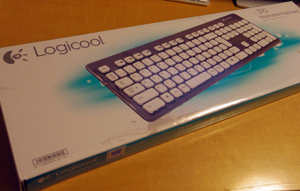 水洗いできるキーボード『Logicool ウォッシャブルキーボード K310』購入。外観写真レビュー