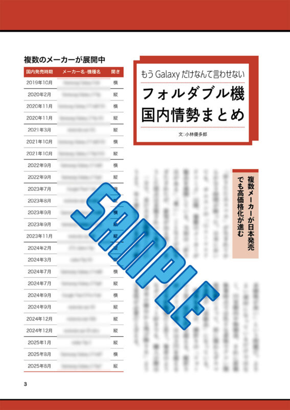 foldable FANBOOKサンプルページ 3ページ目